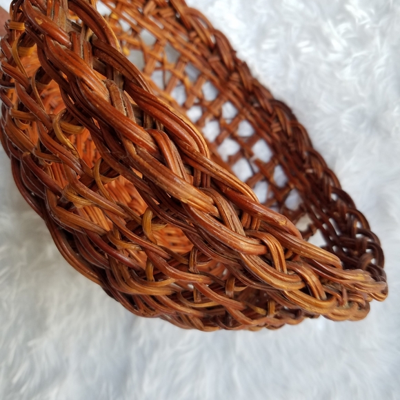 Boho Vintage Wicker Basket - Picture 5 of 12